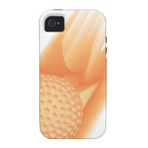 golf ball on fire Case-Mate iPhone 4 case