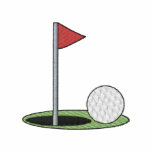 Golf Ball On Green Polo