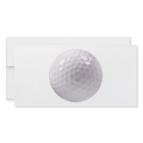 Golf ball custom photo card