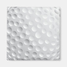 Golf Ball Refrigerator Magnet