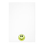 golf ball smile face custom stationery