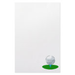 Golf Ball Stationery Design
