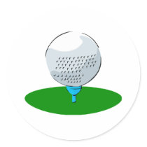 Golf Ball Sticker