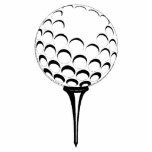 golf ball & tee sculpture photo sculpture