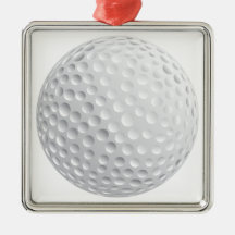 golf ball vector graphic christmas tree ornaments