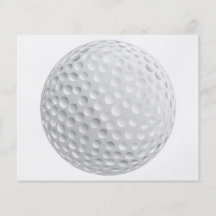 golf ball vector graphic custom flyer