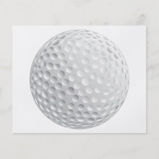 golf ball vector graphic custom flyer