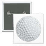 golf ball vector graphic pinback buttons