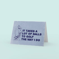 Golf Balls cards