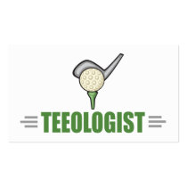 Golf Business Card Template
