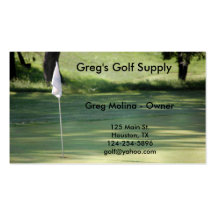 Golf Business Card
