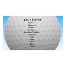 Golf Business Card