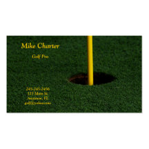 Golf Business Card