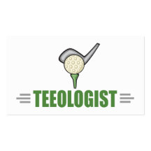 Golf Business Card Template