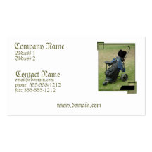 Golf Cart Bag Business Card
