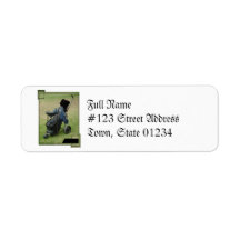 Golf Cart Bag Mailing Label