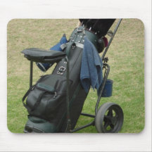 Golf Cart Bag Mouse Pad