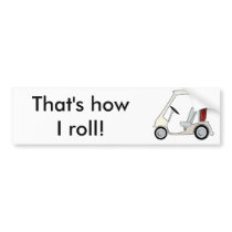 golf_cart bumper sticker