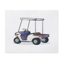 golf cart graphic flyer