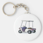 golf cart graphic keychains