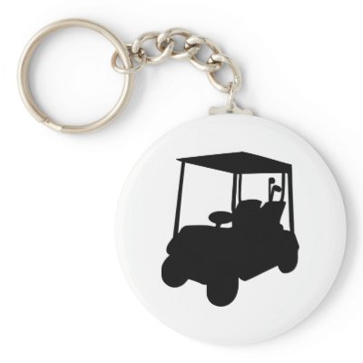 Golf Cart Key Chains by Thinkdifferent
