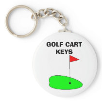 GOLF CART KEYS KEY CHAINS