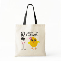 Golf Chick Tote Bag