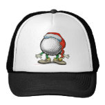Golf Christmas Mesh Hat