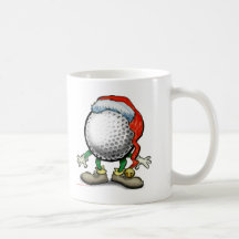 Golf Christmas Mug
