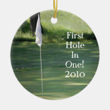 Golf Christmas Ornament