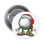 Golf Christmas Pin