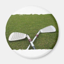 Golf Club Design Magnet