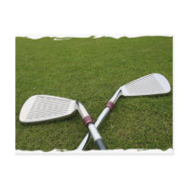Golf Club Design Postcard