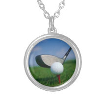 golf club necklace