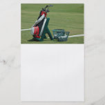 golf clubs full color flyer
