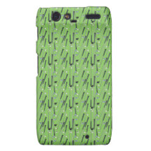 Golf Clubs Motorola Droid RAZR Cover