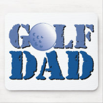 Golf Dad Mouse Pads