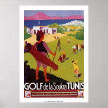 Golf de la Soukra Tunis Poster