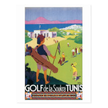 Golf del Soukra Tunis Post Card
