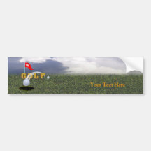 Golf Design #2 Bumper Stickers
