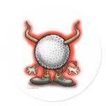 Golf Devil Stickers