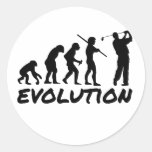 Golf Evolution Sticker