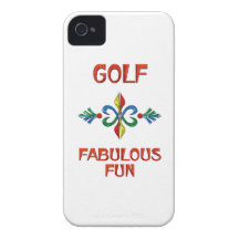 Golf Fabulous Fun iPhone 4 Case