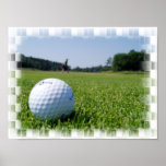 Golf Fairway Poster Print