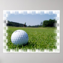 Golf Fairway Poster Print