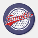 Golf Fanatic Refrigerator Magnet