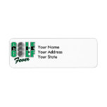 golf fever return address label