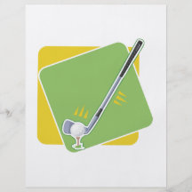 Golf Full Colour Flyer