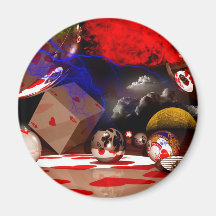 Golf Galaxy Refrigerator Magnet