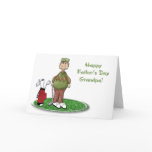 Golf Grandpa Father's Day Card